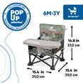 thumbnail image 7 of Bright Starts Ford Bronco Pop 'N Sit Portable Booster Seat, Choose Color, 7 of 7