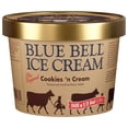 thumbnail image 1 of Blue Bell Cookies' n Cream Ice Cream, 64 oz., 1 of 7