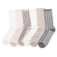 thumbnail image 2 of Cuddl Duds Women's 6-Pack So Soft Sock, 2 of 4