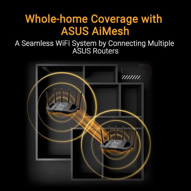 ASUS TUF Gaming BE9400 WiFi 7 Tri-Band Router - Samsclub.com