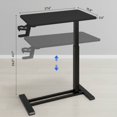 thumbnail image 5 of FlexiSpot Pivot T1 Compact Desk, Black, 5 of 9