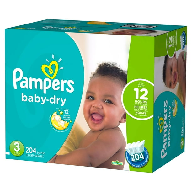 Pampers Baby Dry Diapers (Choose Your Size) - Samsclub.com