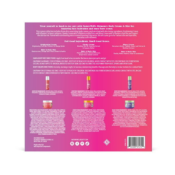 NatureWell Signature Body Cream and Mist, 6 pc. - Samsclub.com