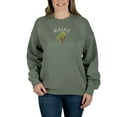 thumbnail image 1 of State of Mine Women's Embroidered Flora State Sweatshirt, 1 of 5