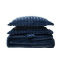 thumbnail image 2 of Member's Mark 3-Piece Channel Faux Fur Comforter Set, Assorted Sizes, 2 of 5