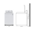 thumbnail image 3 of LG 4.3 cu. ft. Top Load Washer with 4-Way Agitator, 3 of 12
