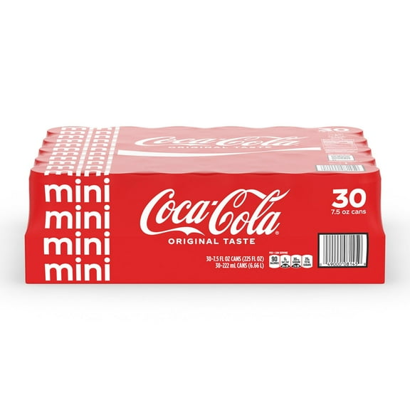 Coca-Cola Mini Cans, 7.5 fl. oz., 30 pk.