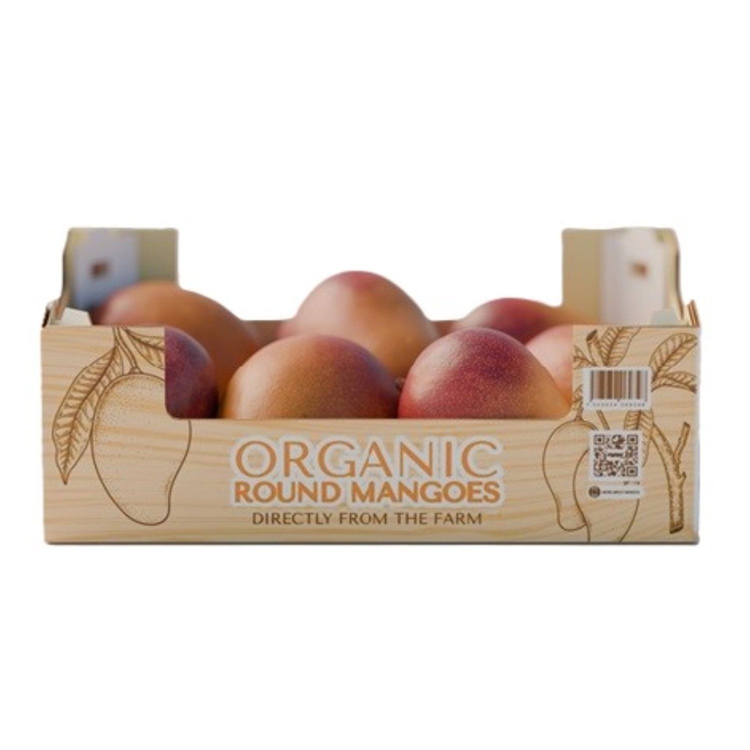 Organic Round Mangos, 8.8 lbs.