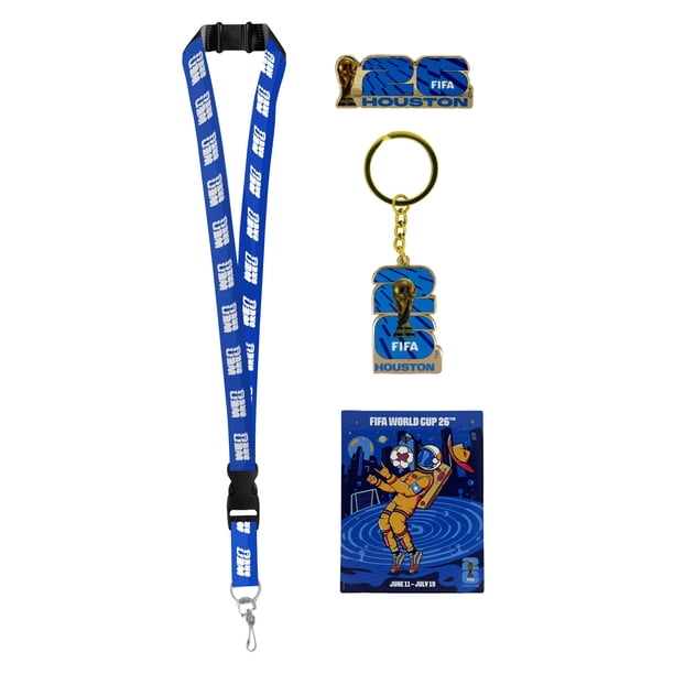 World Cup Host City Collector's Set and Lanyard, Assorted Cities