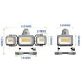 thumbnail image 13 of Westinghouse 2000 Lumen Rechargeable LED Work Light, Portable 3-Head Garage & Mechanic Light with Magnetic Side Lights, USB Power Bank and Cordless Design, 13 of 14
