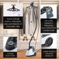 thumbnail image 4 of True & Tidy Full-Size Heavy Duty Commercial Garment Steamer with Smart Auto Shut-Off Safety, 3 Steam Settings, 3L Tank, 4 of 6