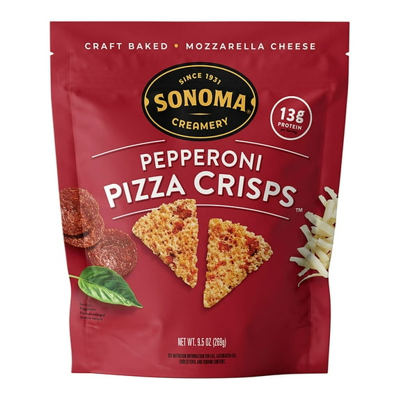 Sonoma Creamery Pepperoni Pizza Cheese Crisps, 9.5oz.