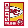 thumbnail image 1 of Logo Brands Kansas City Chiefs 60"x70" Super Plush Blanket, 1 of 6