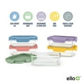 thumbnail image 4 of Ello Color Lock 10-Pack Leak-Proof Glass Food Storage Containers, 3.4 Cup, 4 of 6