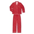 thumbnail image 7 of Dreammark Women's 2-Piece Notch Collar Pajama Set, 7 of 12