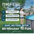 thumbnail image 3 of Bestway Power Steel 16' x 48" Above Ground Pool Set, 3 of 17