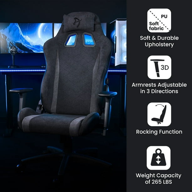 Arozzi Avanti SoftFabric Special Edition Gaming Chair - Samsclub.com