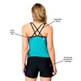 thumbnail image 5 of Free Country Women's Tankini & Short Swim Set, 5 of 23