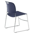 thumbnail image 4 of NPS 8500 Series Ultra-Compact Plastic Stack Chair, Assorted Colors 4 Pack, 4 of 8
