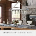 thumbnail image 8 of Hunter Devon Park with Clear Glass Chandelier Ceiling Light Fixture, 8 of 10