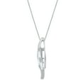thumbnail image 6 of 0.46 CT. T.W. Diamond Swirl Pendant in 14K Gold, 6 of 7