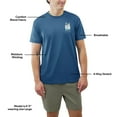 thumbnail image 4 of Reel Life Men's Short Sleeve Graphic Tee, 4 of 5