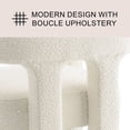 thumbnail image 2 of Mila Boucle Fabric Dining Chair, 2 of 10