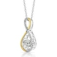 thumbnail image 2 of Lab Created White Sapphire Necklace, 2 of 5