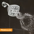 thumbnail image 9 of Oxygenics Square 6-Setting Fixed Shower Head (Assorted Colors), 9 of 13