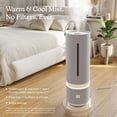 thumbnail image 3 of Homedics Ultrasonic Warm & Cool Mist Humidifier with UV-C, Topfill, 120 Hour Runtime, 3 of 6