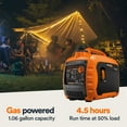 thumbnail image 4 of 3,300 / 2,500 Watt Generac GP3300i Portable Inverter Generator, 4 of 6