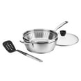 thumbnail image 3 of Cuisinart 4-Piece Stainless Steel Preferred Pan Set, 3 of 8
