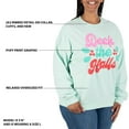 thumbnail image 8 of State of Mine Women's Holiday Crewneck Sweatshirt, 8 of 9