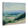 thumbnail image 1 of Dark Trees I Abstract Landscape Canvas Print by Oliver Gal Prints, 1 of 5