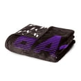 thumbnail image 4 of Logo Brands Baltimore Ravens 60"x70" Super Plush Blanket, 4 of 7
