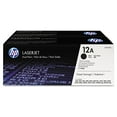 thumbnail image 1 of HP 12A Original Laser Jet Black Toner Cartridge, 2,000 Page Yield - 2 Pack, 1 of 7