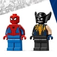 thumbnail image 5 of LEGO Marvel Spider-Man Car vs. Venomized Wolverine Building Set, 134 pc., 5 of 6