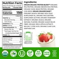 thumbnail image 2 of Orgain Organic Protein Powder Plant Based Strawberries & Cream, 2.74 lbs., 2 of 7
