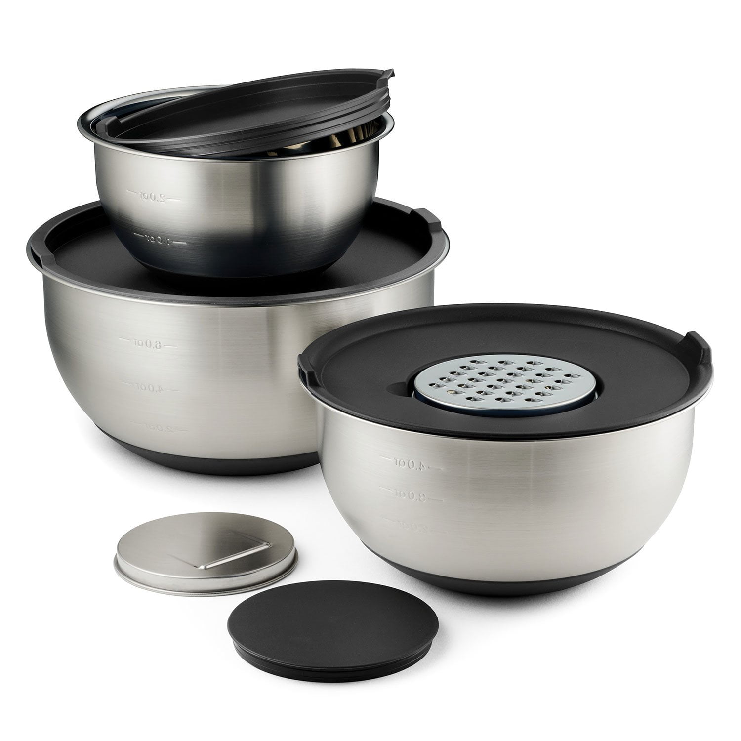 Tramontina Mixing Bowl & Grater Set - Thumbnail 5