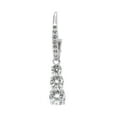 thumbnail image 2 of Swarovski Round Cut White Crystal Stilla Attract Hoop Earrings, 2 of 5