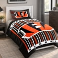 thumbnail image 4 of Logo Brands Cincinnati Bengals Twin/Twin XL Comforter Set, 4 of 5