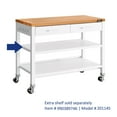 thumbnail image 14 of Seville Classics Home Work Center Island Table, 48" W x 24" D x 36" H, 14 of 16