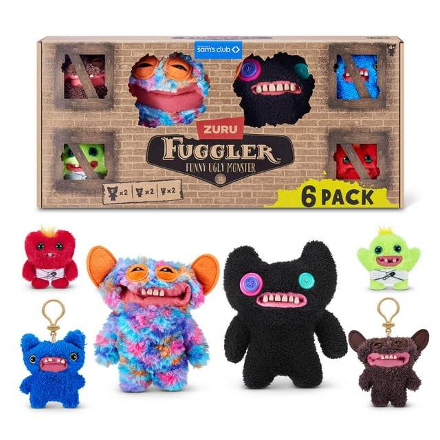 Fuggler Multipack Funny Ugly Monster Plush Toy