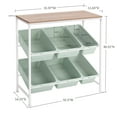 thumbnail image 3 of Seville Classics 6-Bin Organizer, 32.5" W x 14.23" D x 30.51" H, 3 of 14