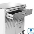 thumbnail image 3 of Seville Classics UltraHD 4-Drawer Rolling Cabinet, 28" W x 25" D x 34.5" H, 3 of 12