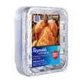 thumbnail image 1 of Reynolds Kitchens 12" x 9" x 3" Aluminum 10lb Roaster with Lids, 8 ct., 1 of 6