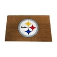 thumbnail image 1 of Logo Brands Pittsburgh Steelers Doormat, 1 of 5