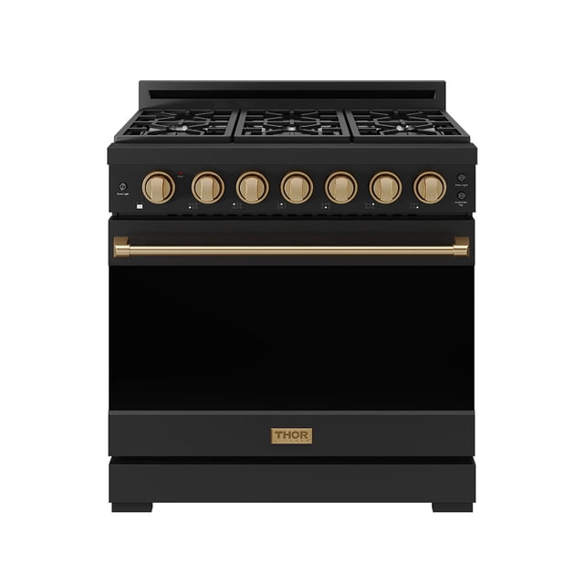 Thor Kitchen Gordon Ramsay Series 36-Inch Professional Gas Range w/ Precision Knobs