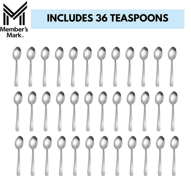 Member's Mark Stainless Steel Teaspoon Set (36 ct.) - Samsclub.com