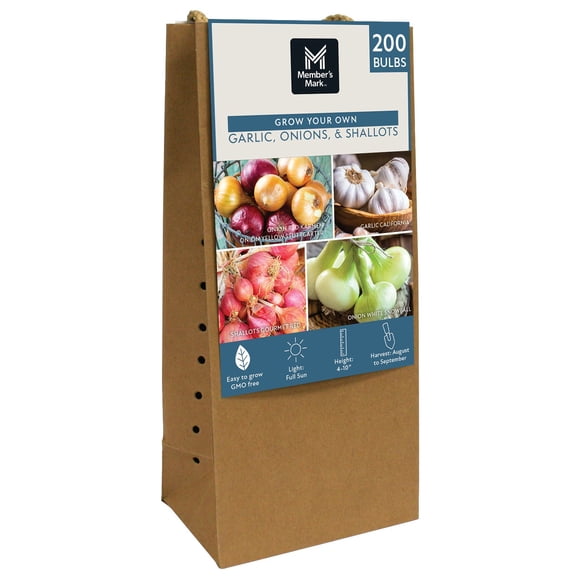 Member's Mark Garlic, Onions & Shallots, 200pk